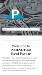 Mobile Screenshot of paradigmre.com
